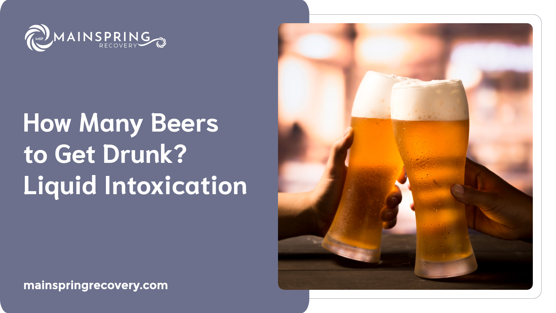 How Many Beers to Get Drunk? Liquid Intoxication